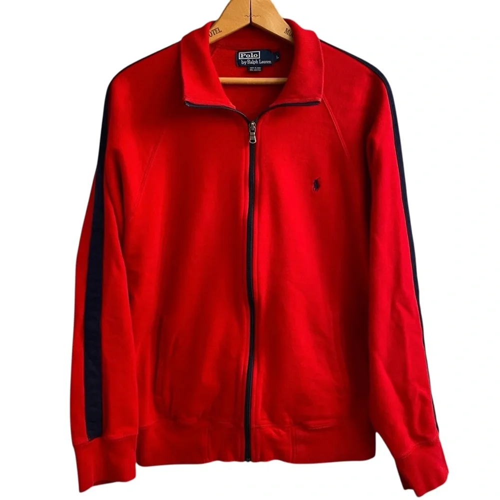 Polo Ralph Lauren Full Zip Sweater & Crew Neck Sweatshirt Bundle - Picture 2 of 16